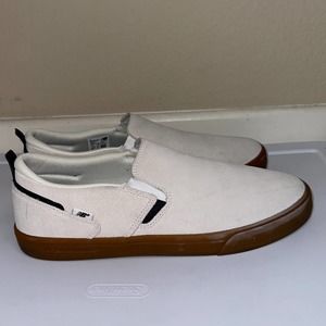 New Balance Jamie E Foy 306 Cream colored Suede Slip On Size 12